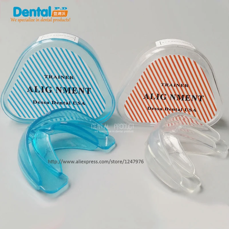 Ортодонтические зубные Приборы New 2 шт./лот ортодонтический тренажер
