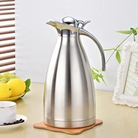 1 5l2l single layer insulation kettle 304 stainless steel large capacity household portable thermal coffeetea insulation pot