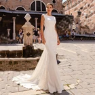 Мягкое атласное свадебное платье soworthy, кружевное свадебное платье с аппликацией, свадебное платье, индивидуальный пошив