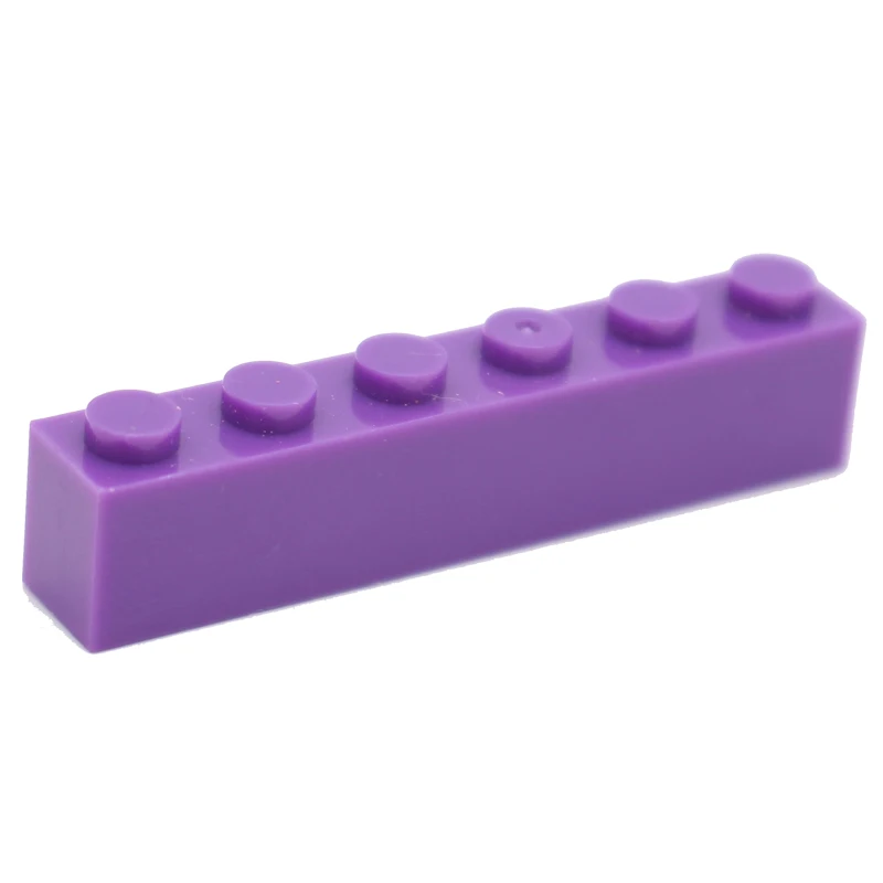 Moc креативный развивающий кирпич 1x6 (3h) 3009 DIY просвещение Классические базовые
