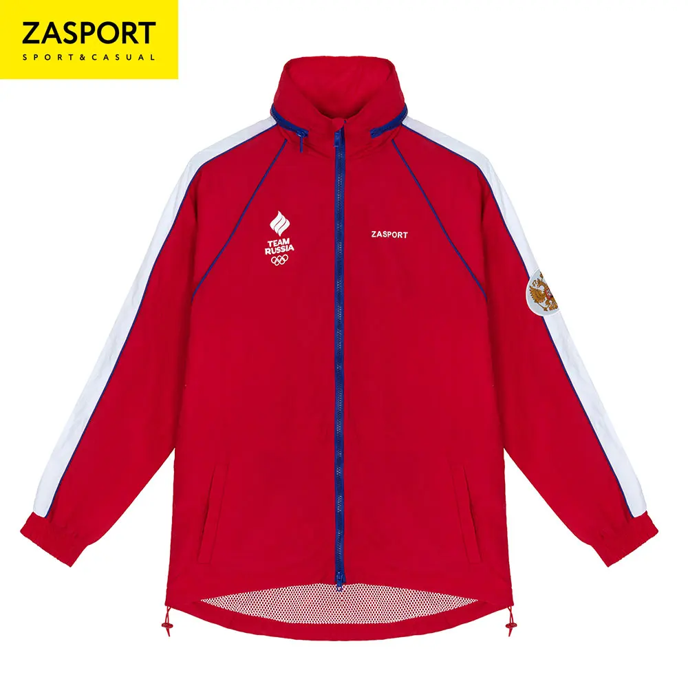 Trainning &amp Exercise Jackets OFA119-037/001-RED CLOTHES red outerwear for sport Woman Women\'s windbreaker female Olympic | Спорт и