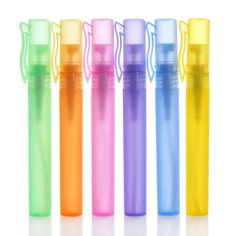 

10ml Mini Portable pen Perfume Bottle Spray Bottle sample small empty containers fragrances atomizer refillable bottles LX2518