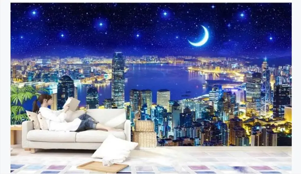 Пользовательские 3D фрески обои гитара Рок граффити искусство КТВ музыкальная