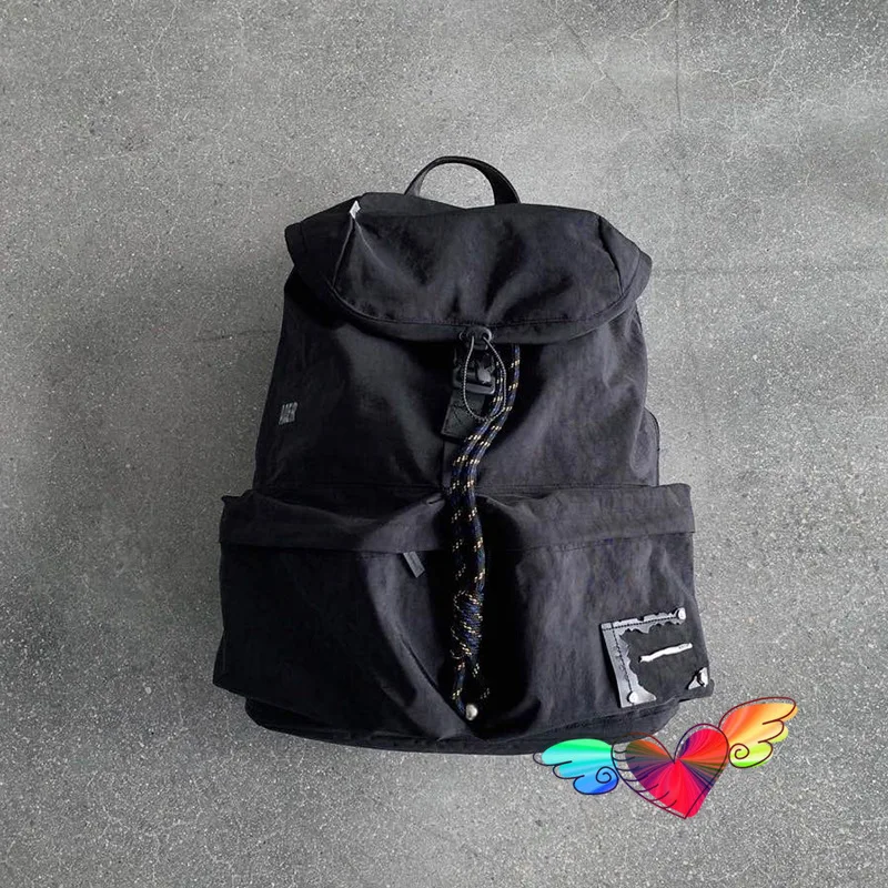 

2021 ADER ERROR Tore Backpacks Men Women High Quality Drawstring Flag Pocket Adererror Bags Layer Patch Logo Ader Bag
