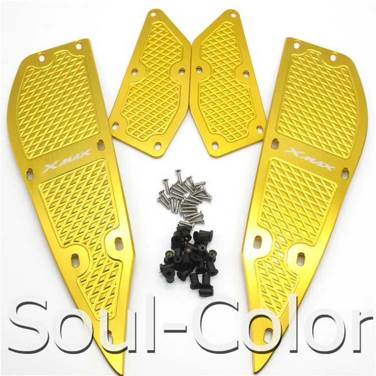 Новые аксессуары для мотоциклов накладки ног накладка на педаль XMAX 300 X MAX 250 2017 2018