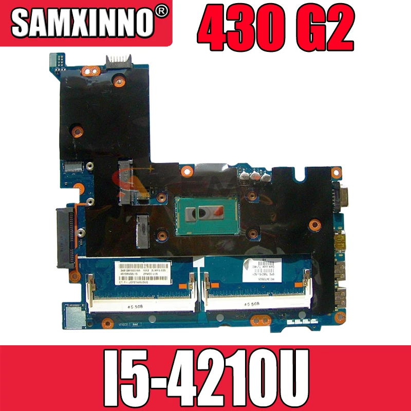 

AKemy материнская плата для ноутбука HP Probook 430 G2 I5-4210U материнская плата ZPM30 LA-B171P SR1EF DDR3