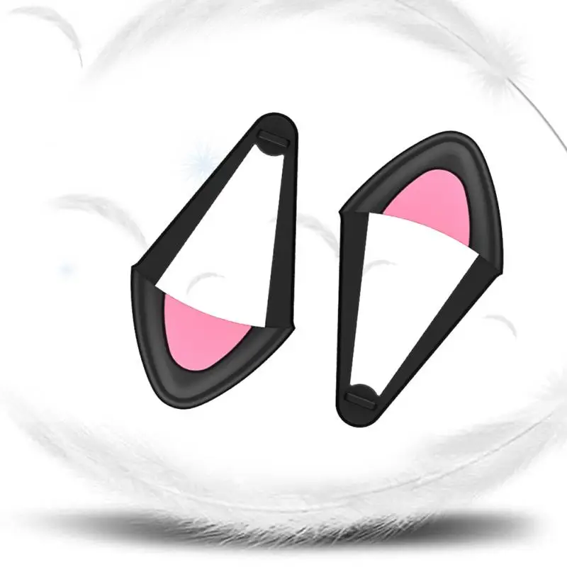 

Легкие подвески для наушников в форме кошек, силиконовые украшения для наушников, подвеска для кошачьих ушей, силиконовые аксессуары для на...