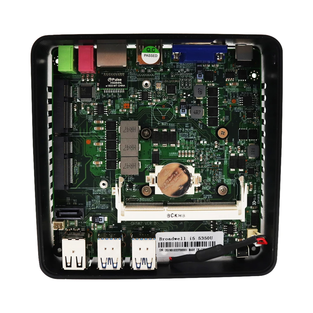 Наклейка на Windows 10/мини-ПК Linux мини карманный компьютер Intel Core i5 7200U i3 7100U Wi-Fi порты