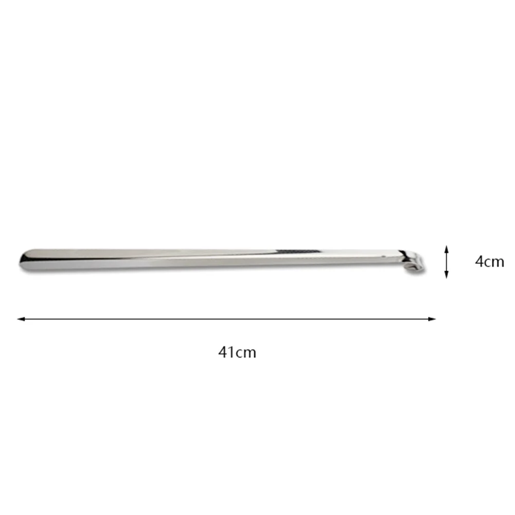 Рожок для обуви Прочный инструмент носить ложка Нержавеющая сталь тянуть ложки
