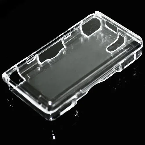 Жесткий Кристальный чехол OSTENT прозрачный кожаный для Nintendo DSL NDS Lite NDSL|shell cover|shell