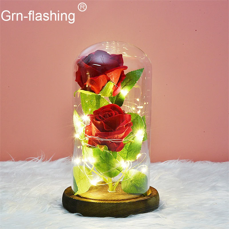 Цветная (RGB) светодиодный строка светильник Рождество девушке на День святого