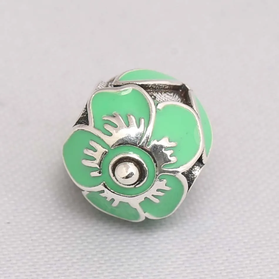 S925 Silver DIY Jewelry Crystal Red Bee Charm fit Lady Bracelet Bangle Gift Enamel Bead | Украшения и аксессуары