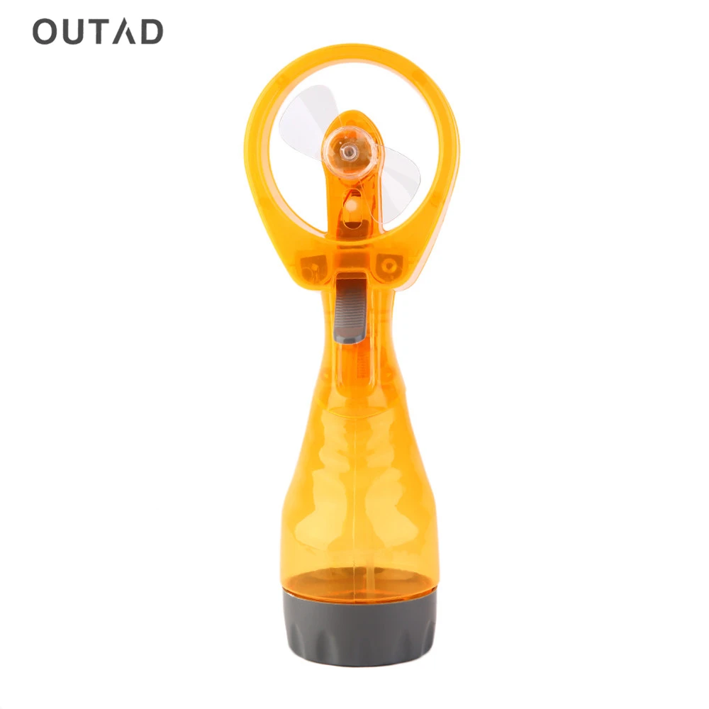 Мульти мини ручной вентилятор цвета портативный удерживаемый водяной спрей