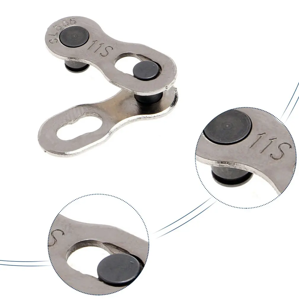 1 Kecepatan Sepeda Rantai Konektor Lock Cepat Link Peta Sepeda Sihir Gesper Master Sepeda Bersama Bersepeda Parts Sepeda Aksesoris