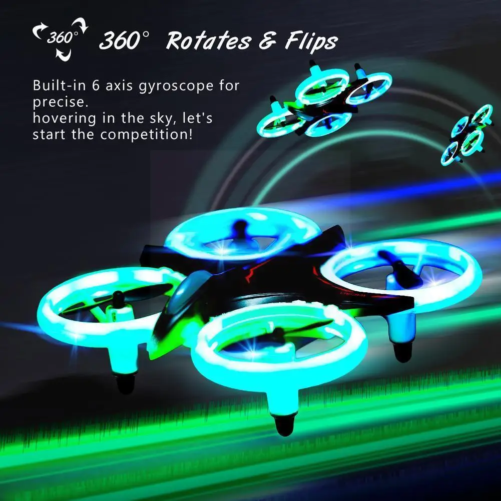 

New Mini RC Drone Camera Air Pressure Height Maintain Quadcopter RC Dron Toy Gift For Your Child or Friend L4M6
