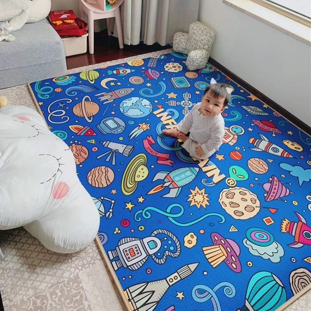 

Super Thick Foldable Cartoon Baby Play Mat Xpe Puzzle Children's Mat High Quality Baby Climbing Pad Kids Rug Baby Games Mats