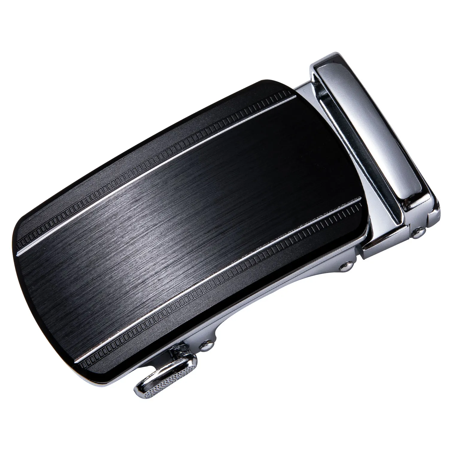 

Dropship Brand Automatic Belt Buckles for Men Ratchet Buckle Black Designer Fashion Men's Leather Belt Buckle 3.5cm width