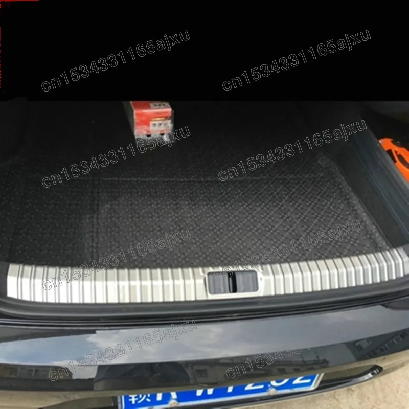 

FOR VW VOLKSWAGEN PASSAT B7 2012-2014 2015 2016 4DR REAR BUMPER PROTECTOR PANEL BOOT COVER SILL PLATE TRUNK TRIM ACCESSORIES