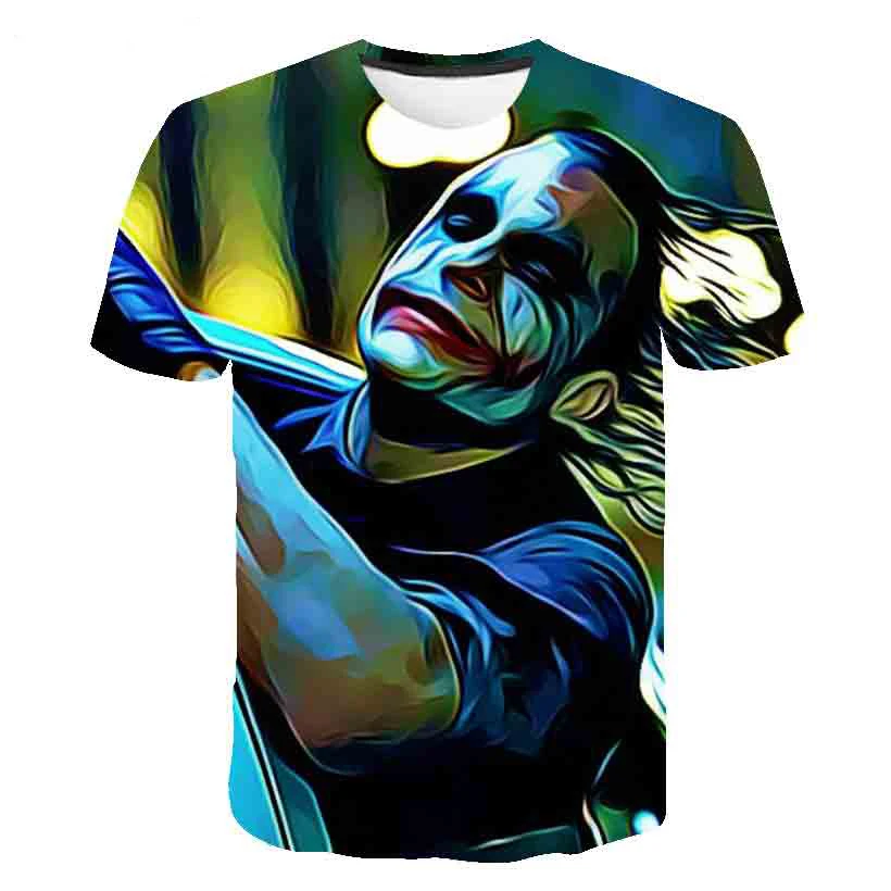 

Fashion Boys Girls Joker face T Shirt Cartoon Kids Clothes T-Shirt Short Sleeve Top Casual Summer Cartoon Boy Girls Clothes