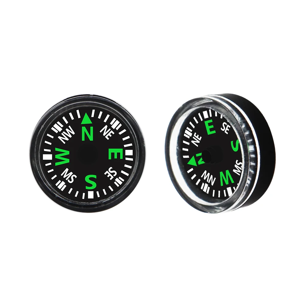 

10pcs/lot Mini Compass Button Design Compasses Camping Hiking North Navigation Survival Practical Guider 20mm 40%OFF