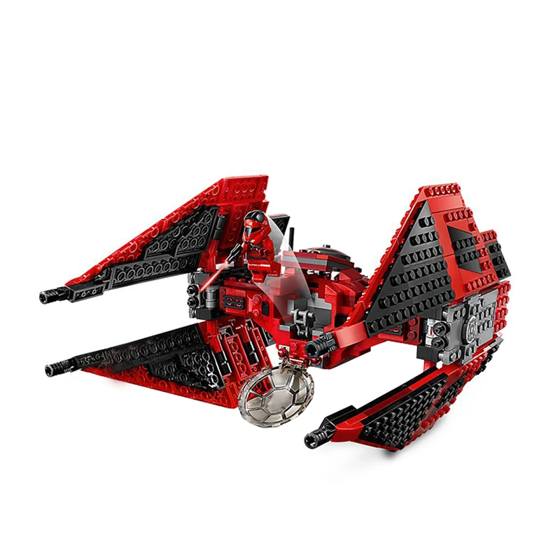 

2021 New Star MOC Razor X-wing Tie Fighter Spaceship Crest Gunship Building Blocks Set Space Bricks Toys Children Gifts