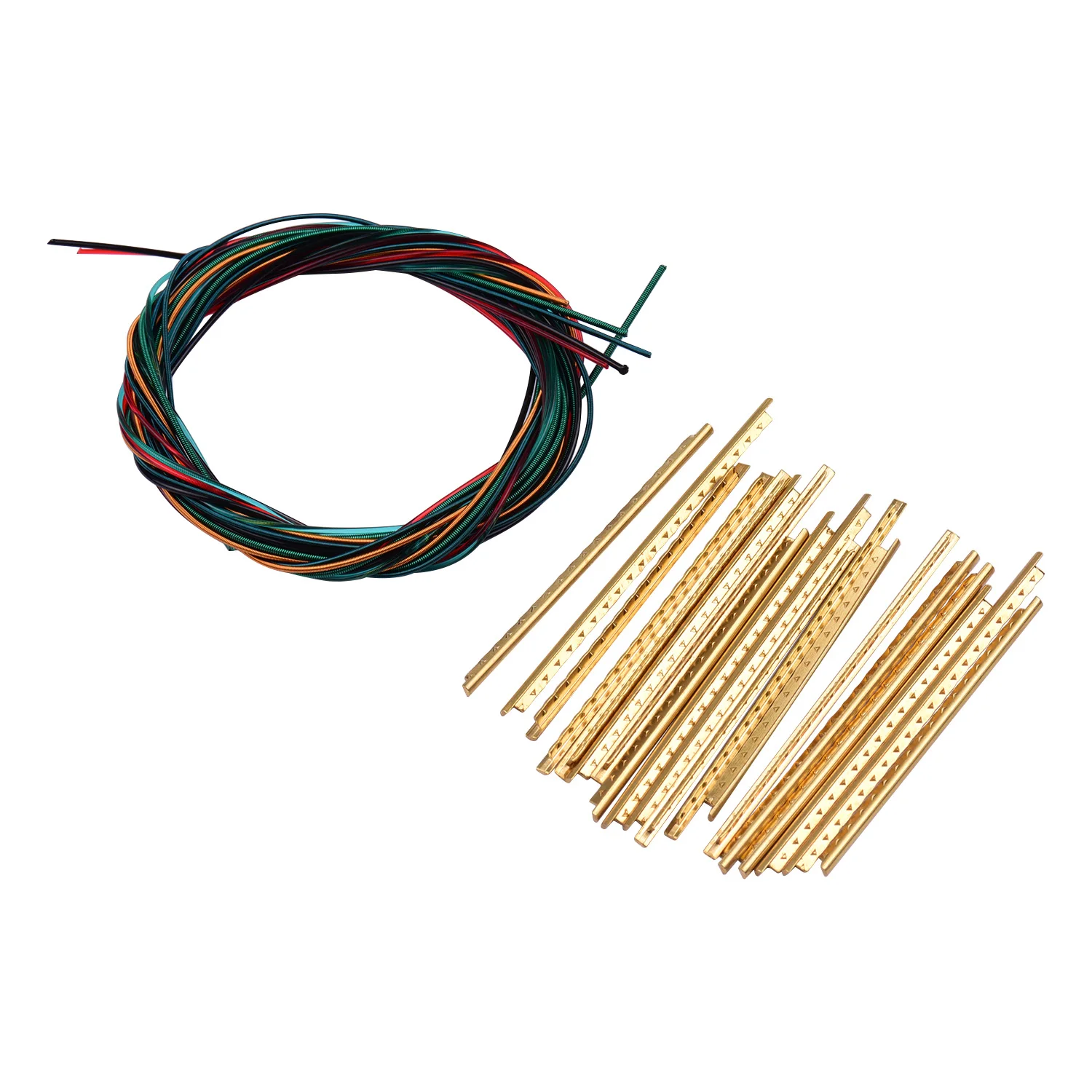 6 шт Разноцветные нейлоновые Классические гитарные струны с 21 шт. жгут проводов