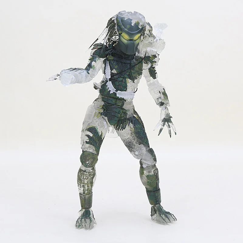 7 without box 20 см NECA фигура Хищника Хищник масштаб конечная P1 джунгли Охотник джунгли демон бетонный клан Лидер ПВХ фигурка модель игрушки - Цвет: 7 without box