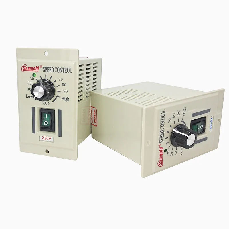 

DC motor speed controller input AC220V permanent magnet brushed motor DC-51 controller output 24V90V110V180V motor controller