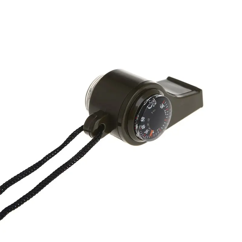 3 в 1 Открытый Кемпинг Туризм аварийное снаряжение для выживания свисток с