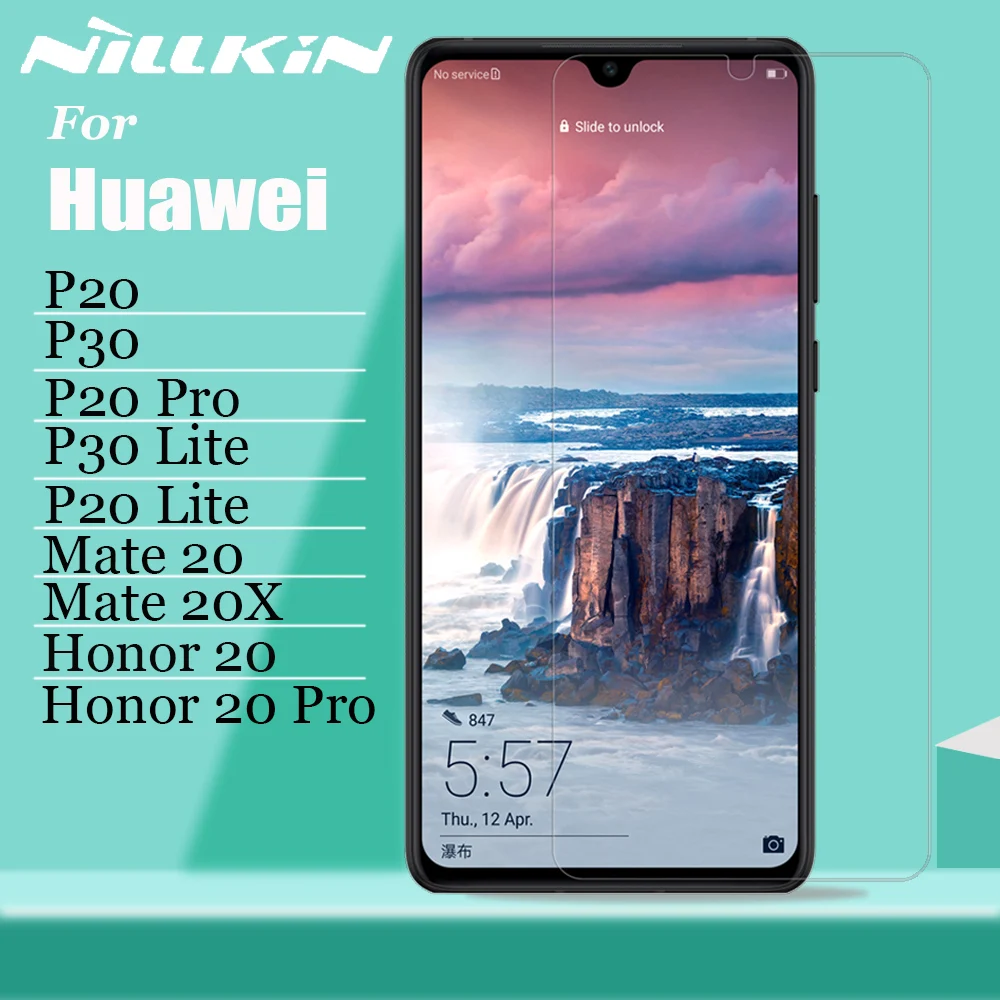 Nillkin для huawei P30 P20 Pro Lite Защитное стекло для экрана 9H защитное закаленное стекло для huawei mate 30 20 X 20X Honor V30 20 Pro