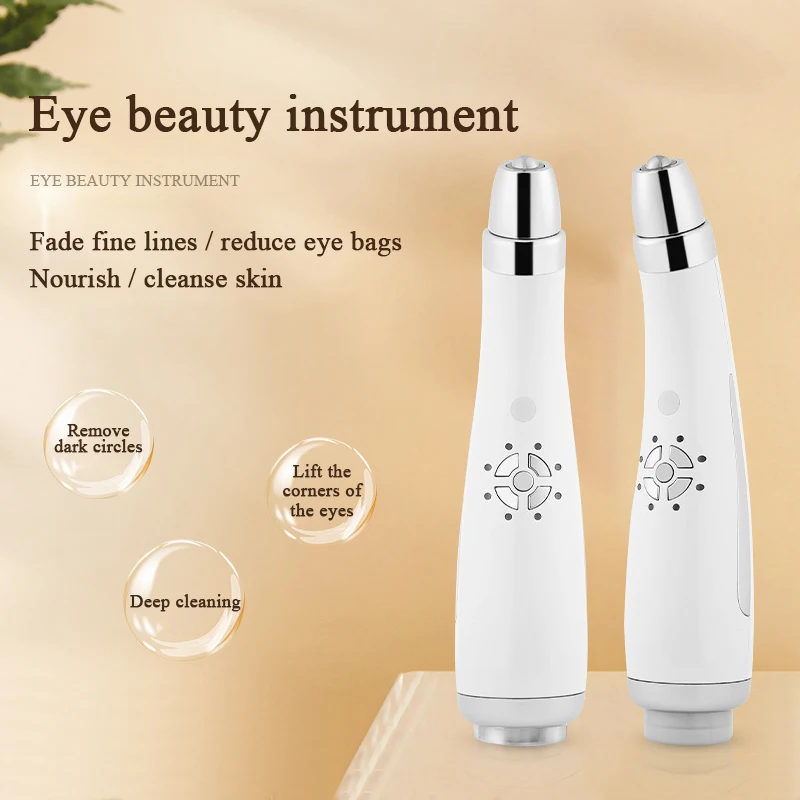 Hot Ultrasonic Eye Massage Pen Anti Wrinkle Dark Circle Wrinkle Removal Facial Lifting Vibration Massage Device Skin Care Tools