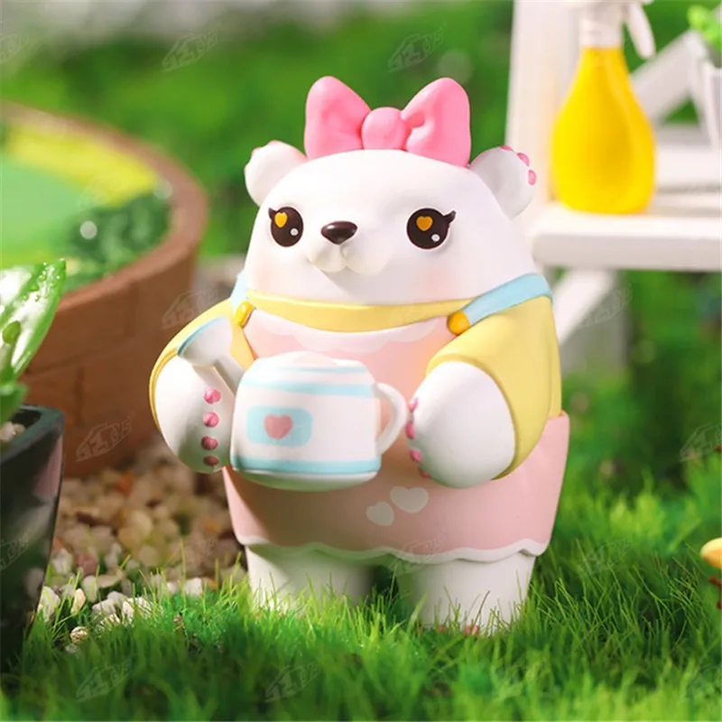 Глухая коробка росток медведь Садоводство серии Модная кукла украшения подарок