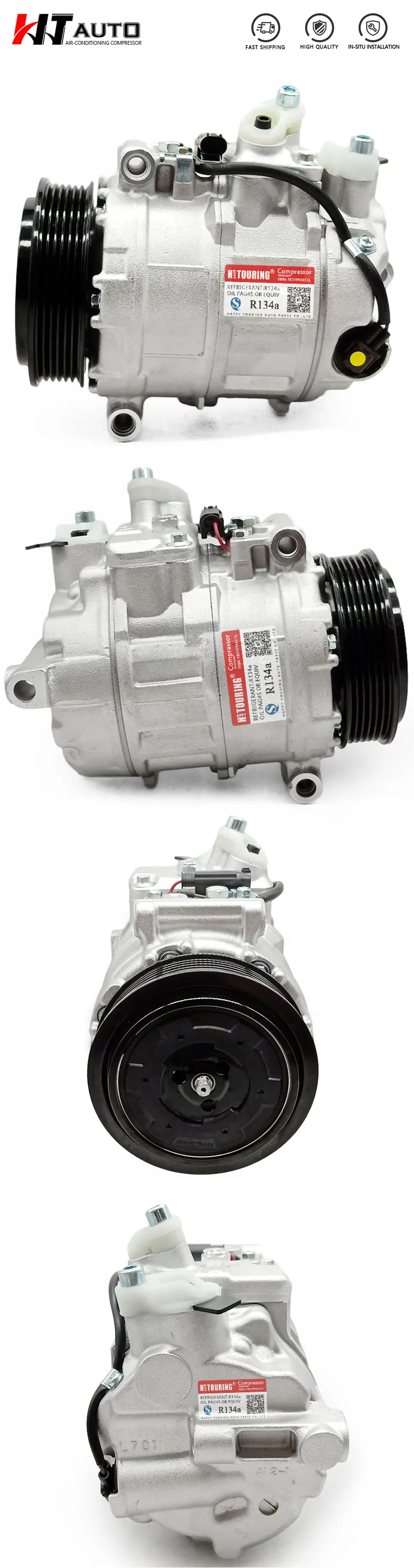 7SEU16C AC компрессор для Mercedes C-Class W221 W251 W164 Sprinter A0012301411 A0012302811 A0022305411 447170-7004 0022305111