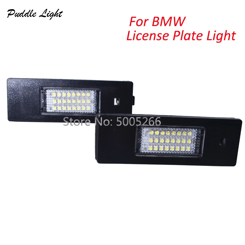 Светодиодный фонарь номерного знака для BMW 1 Serie E81 E87 F20 6 E63 M6 F12 F13 F06 Z4 E85 E86
