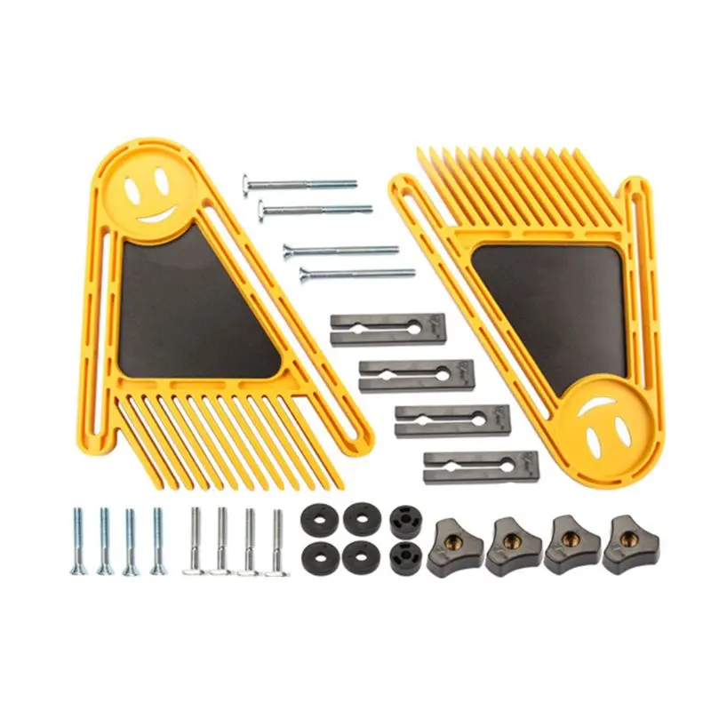 

1 Set Multi-purpose Feather Loc Board Set Woodworking Flip-chip Engraving Machine Miter Gauge Slot Woodworker DIY Tools Hot