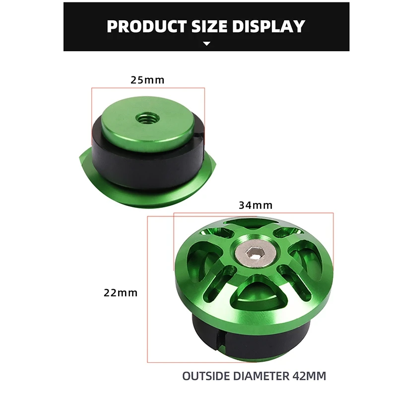 

for KAWASAKI Ninja 250 400 Z400 2018-2020 Motorcycle Frame Hole Cover Caps Plug Decorative Frame Sliders Screws