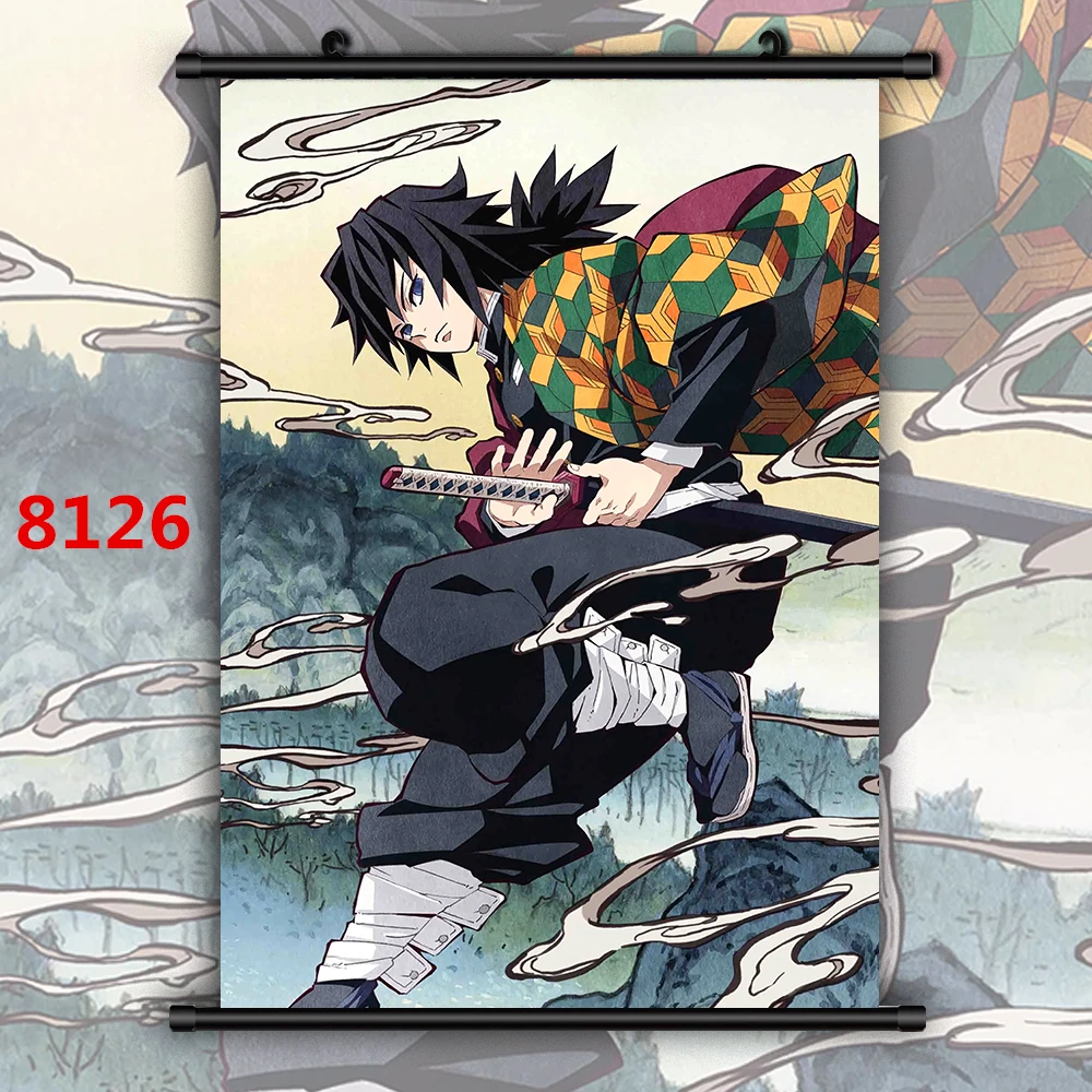 Demon Slayer Kimetsu No Yaiba Аниме Манга плакат в рулоне