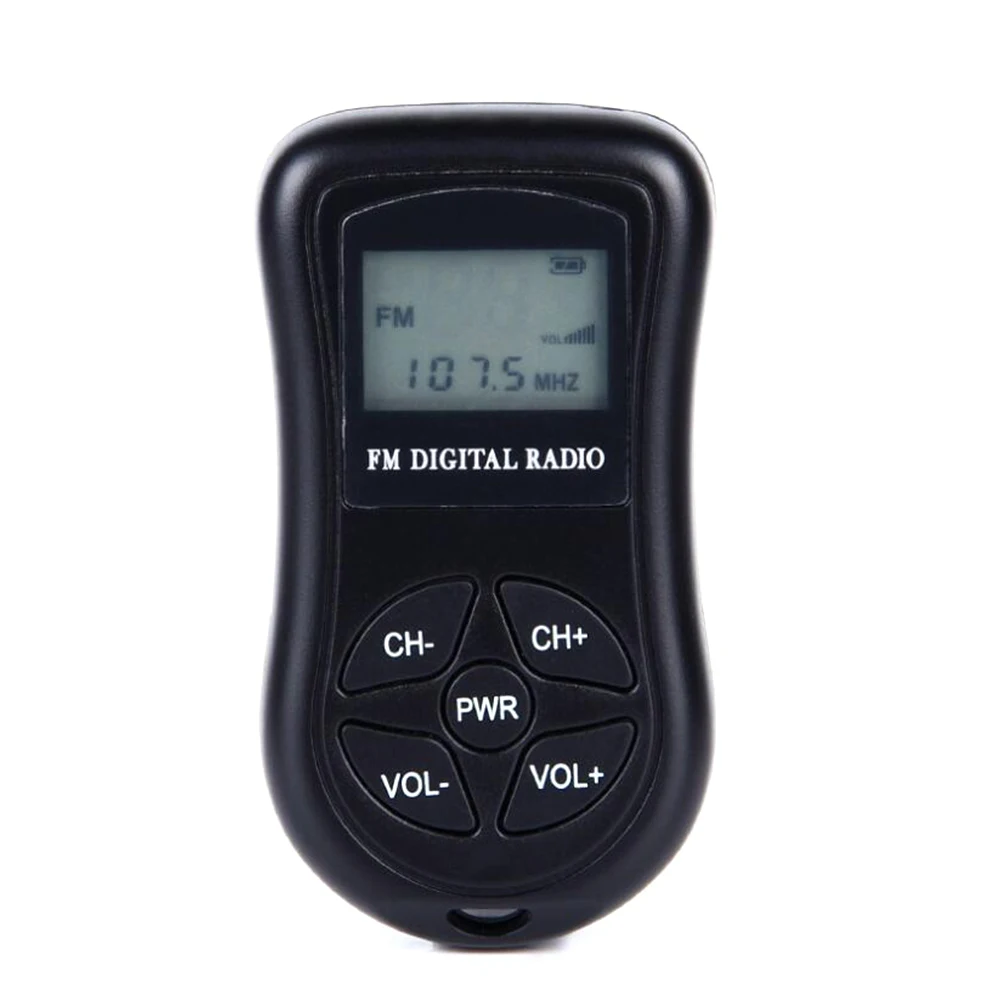Портативный мини радиоприемник с ЖК дисплеем и FM радио|Радиоприёмники| |