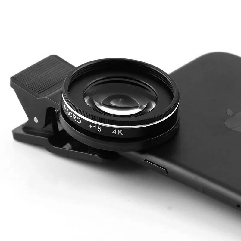37 мм 30X макрообъектив 4K HD профессиональная камера для фотографии телефона iPhone Xiaomi