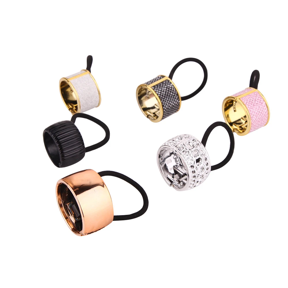 6 шт./компл. модный держатель для конского хвоста открытое легкое пластиковое