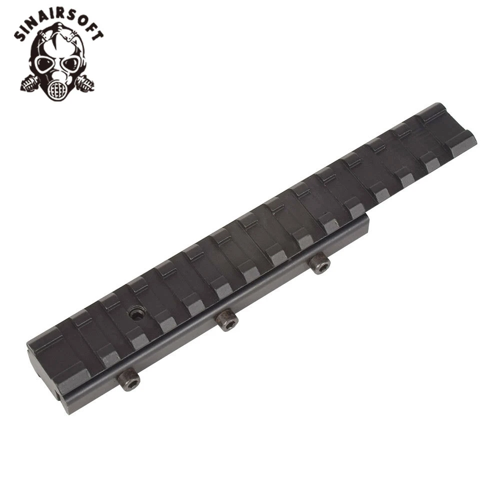 Тактическая направляющая Ласточкин хвост от 11 мм до 20 для Вивера Пикатинни