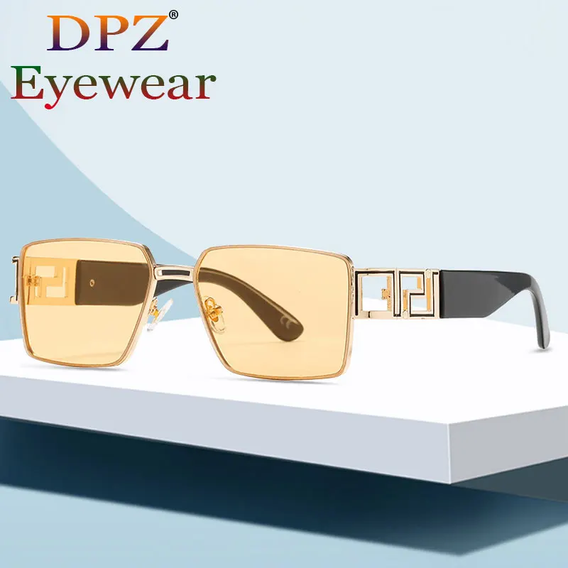 2021 новые модные роскошные мужские и женские винтажные УНИКАЛЬНЫЕ Солнцезащитные