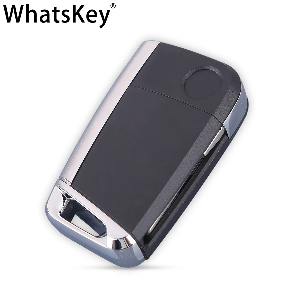 Откидной ключ WhatsKey для Volkswagen корпус Golf 7 MK7 Seat Skoda Octavia A7 Leon Passat дистанционное