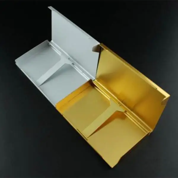 20 Дамский Ультратонкий алюминиевый контейнер для сигарет карманная коробка