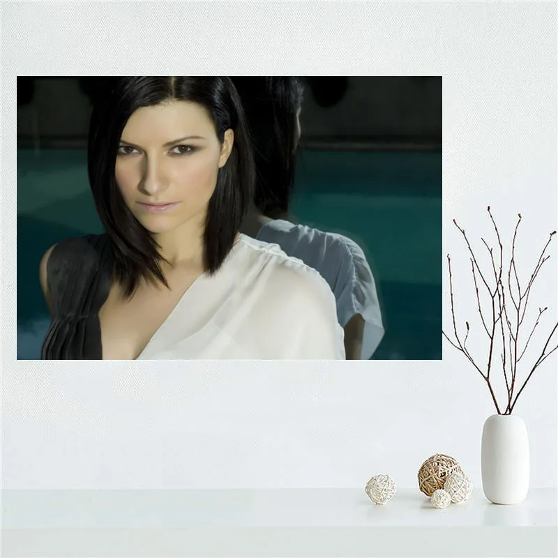 Горячая Распродажа персонализированный постер Laura Pausini украшение для дома модный