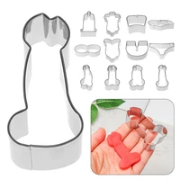 biscuit mould funny shape for birthday party different frames baking tools cake mould cookie mold fondant