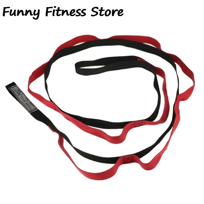 Yoga Exercise Resistance Bands Legs Stretching Band Workout Pilates Fitness Training Puller Gym Strength Expander Equipments | Спорт и