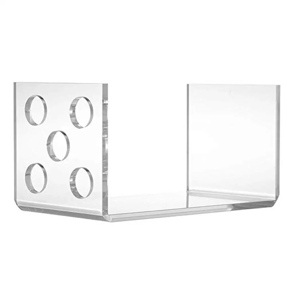 Акриловая прозрачная коробка для ножниц профессиональные зажимы парикмахерских