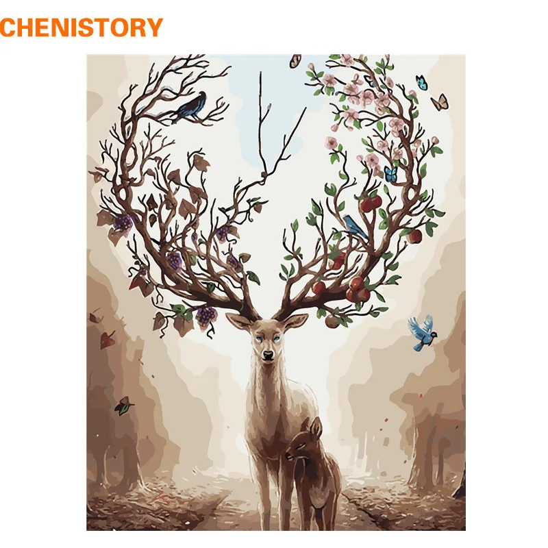 

Набор для рисования по номерам "Олень", CHENISTORY