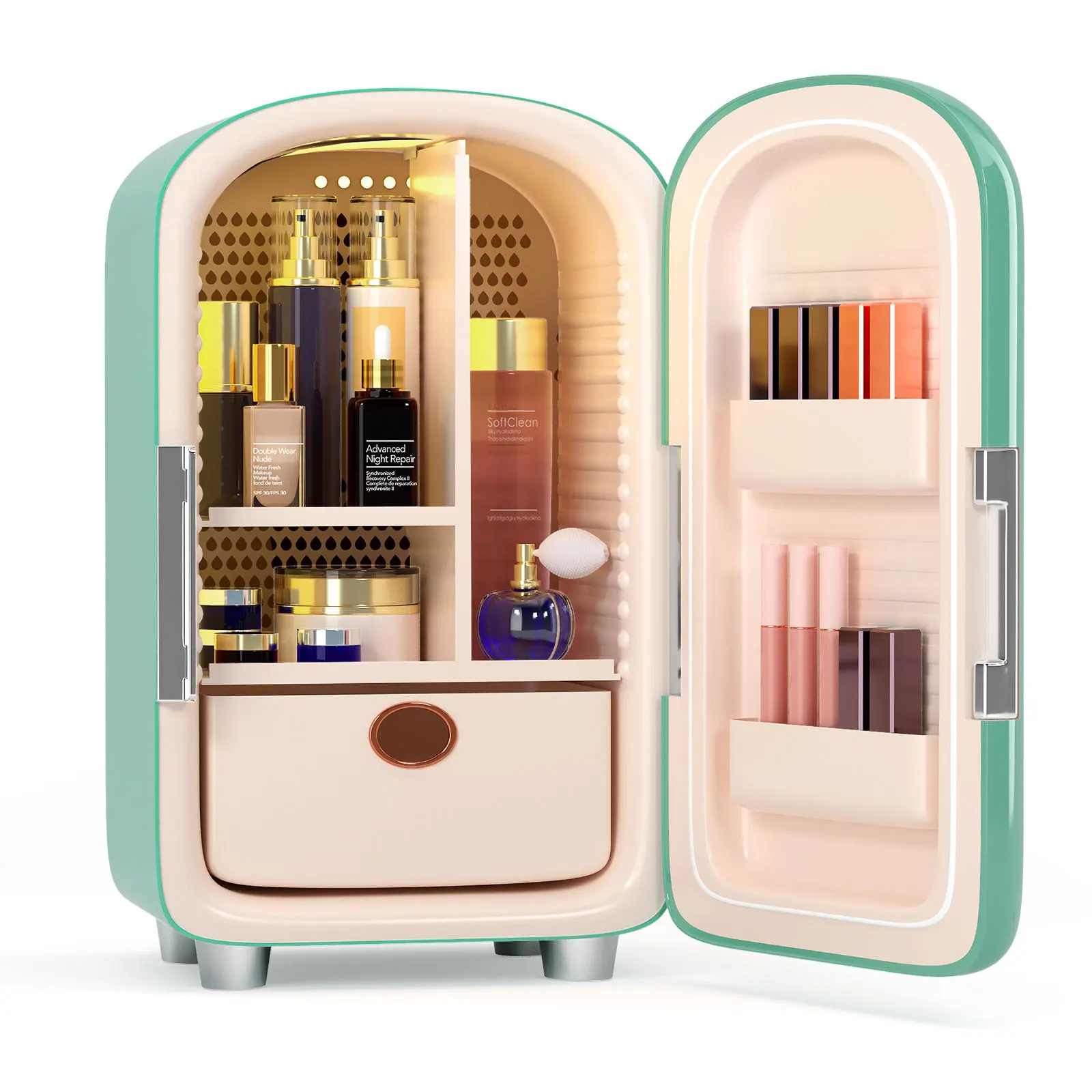 

12L Beauty Refrigerator Portable Cosmetics Fridge Makeup Car Fridge Intelligent Preservation Home Use